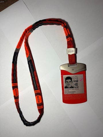 Max Verstappen - 2015 - Paddock pass, Nieuw