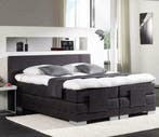 Electrische Boxspring President 90 x 220 Chicago Black 95, Huis en Inrichting, Nieuw
