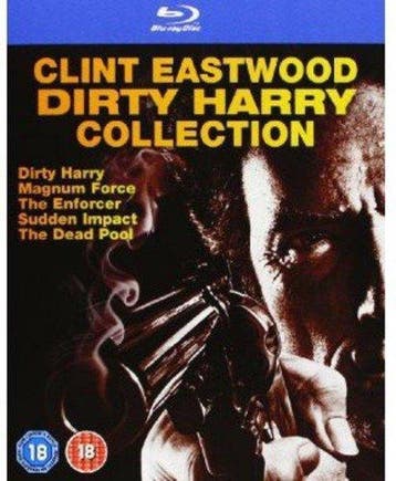 Clint Eastwood Dirty Harry collection (blu-ray tweedehands, Cd's en Dvd's, Ophalen of Verzenden, Nieuw in verpakking