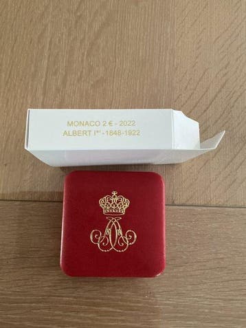 Monaco. 2 Euro 2022 Albert Ier Proof