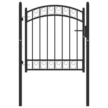 vidaXL Tuinpoorten EMMEN 104 x 86 cm Vergrendelbaar, Verzenden, Nieuw