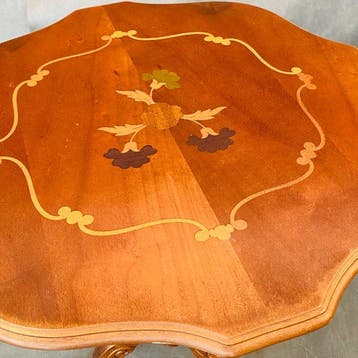 Salontafel - hard hout, intarsie rozenhout