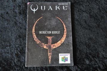 Quake Nintendo 64 N64 Manual, Verzenden, Nieuw