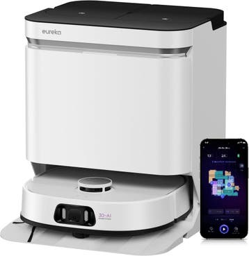 Eureka J15 Pro Ultra: Geen haren meer in huis! Anti-klitb..., Verzenden, Zo goed als nieuw, Reservoir, Robotstofzuiger