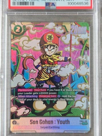 Bandai - 1 Graded card - Dragon Ball - Son Gohan FB03-139