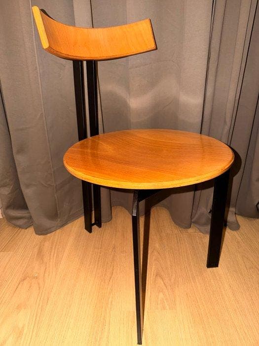 Harvink - Martin Haksteen - Stoel - Metaal, Hout - Harvink, Antiquités & Art, Antiquités | Meubles | Chaises & Canapés