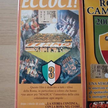 AS Roma - Serie A - 2001 - cassette vidéo VHS