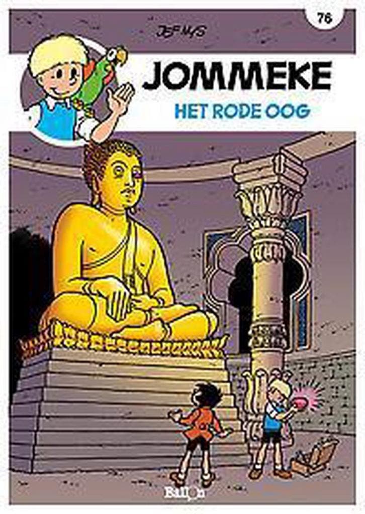 Het rode oog / Jommeke B2B / 76 9789462104334 Jef Nys, Boeken, Stripverhalen, Zo goed als nieuw, Verzenden