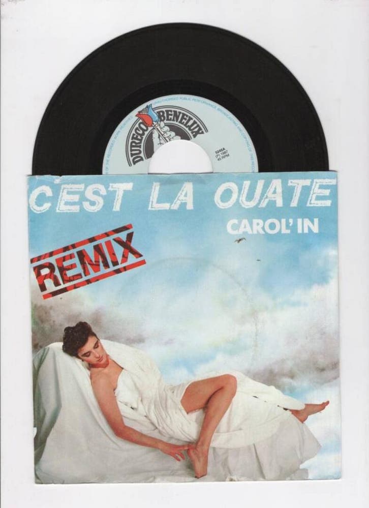 Carolin – Cest La Ouate (Remix) / Comme Un Papillon (1-7-, CD & DVD, Vinyles Singles, Enlèvement ou Envoi