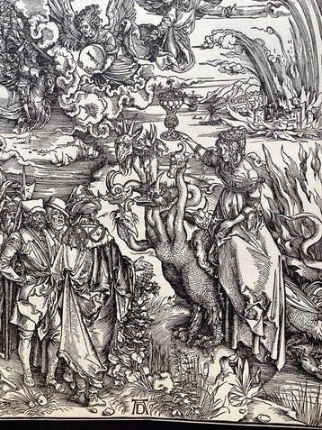 Albrecht Durer (1471-1528), after - The Whore of Babylon