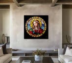 PLM-Art - Maria Coin Vitraux Style