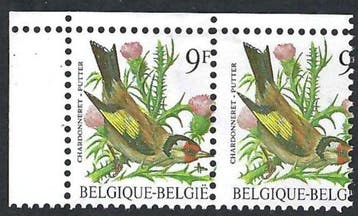 België 1985/2001 - Andre Buzin-vogels (Putter & Kramsvogel), Gestempeld