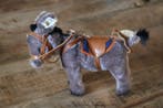 Steiff: ezel met halsmechaniek, 1988. Met originele doos en
