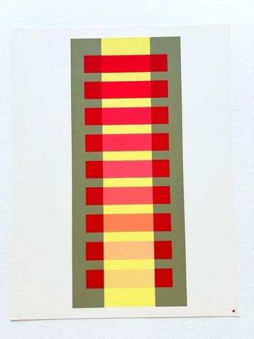 Josef Albers (1888-1976) - Interaction of Colors - XI-1