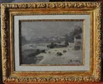 Eugène Louis Gillot (1867-1925) - Paris: Quais de Seine sous, Antiek en Kunst, Kunst | Schilderijen | Klassiek