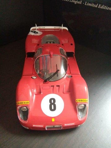 GMP 1:18 - Model raceauto - Ferrari 512S Longtail, Le mans, Nieuw