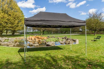 Tonnelle professionnelle 4,5M par 3M www.toptonnelle.be, Ophalen of Verzenden, Neuf, Tente de réception, Pliable