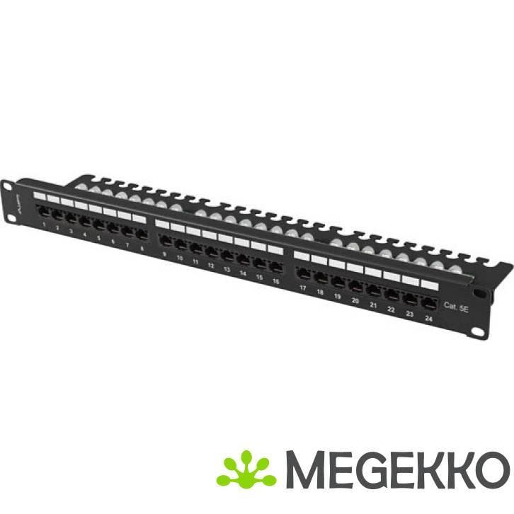 Lanberg PPU5-1124-B rack-toebehoren Schakelpaneel, Computers en Software, Netwerk switches, Nieuw, Verzenden