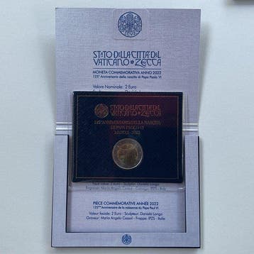 Vaticaan. 2 Euro 2022 Madre Teresa + Paolo VI (2 coins)