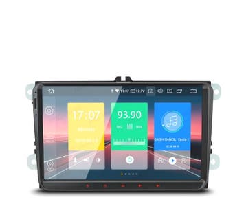 Autoradio 2Din Gps Android 12 Touch Lcd 9  Volkswagen Vw Pou, Verzenden, Nieuw