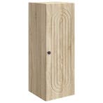 vidaXL Wandkast Sonoma Eiken 33 x 34,5 x 90 cm Bewerkt hout, Verzenden