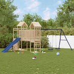vidaXL Speelhuis massief grenenhout, Verzenden, Nieuw