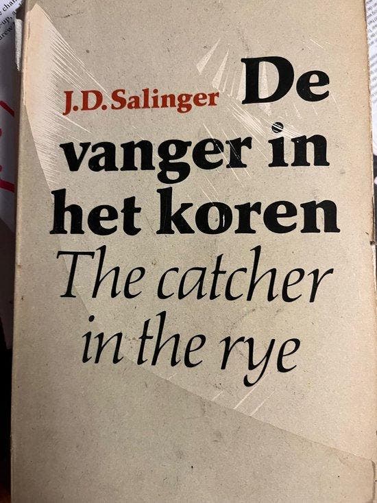 Vanger in het koren - Salinger, Livres, Romans, Envoi