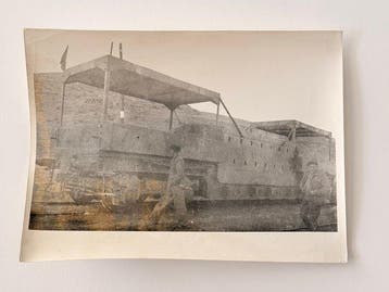 Robert Capa (1913–1954) - Armored Wagon for Artillery