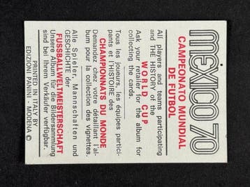 1970 Panini World Cup Mexico 70 - England: team - 1 Card -