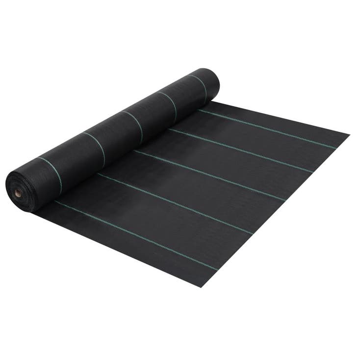 vidaXL Worteldoek 2x100 m PP zwart, Tuin en Terras, Overige Tuin en Terras, Nieuw, Verzenden
