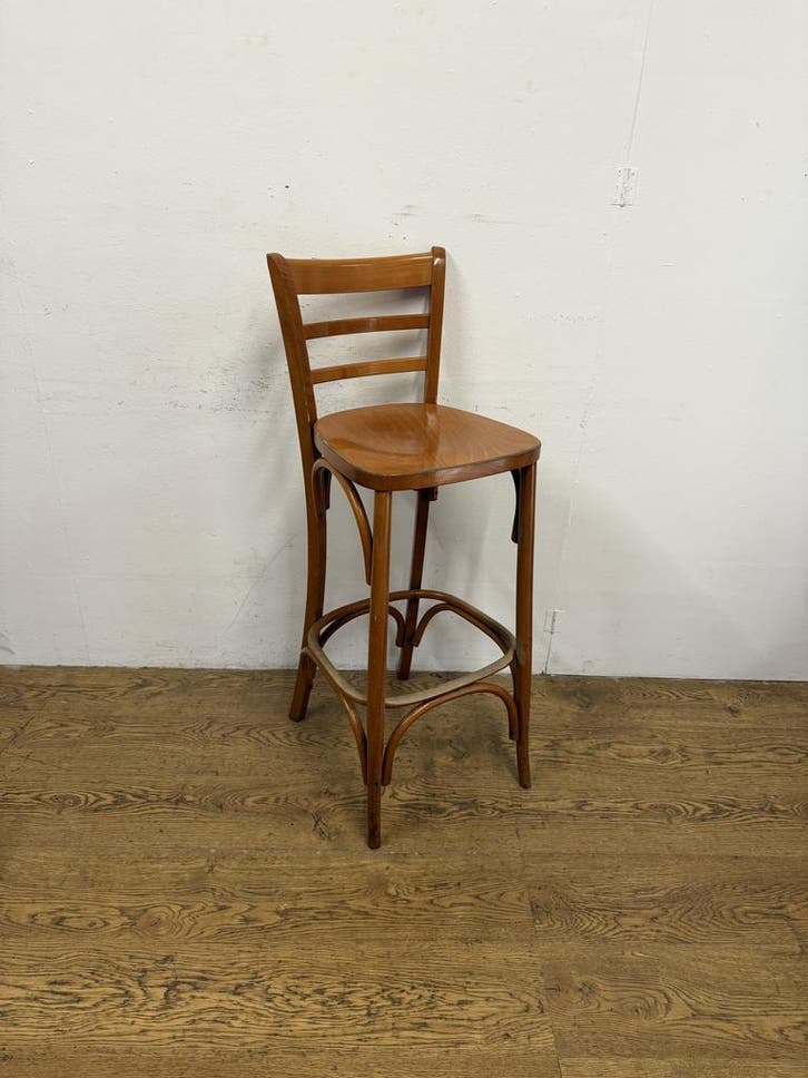 Gebruikte Barstoel - K994- Vintage/Café, Huis en Inrichting, Barkrukken, Ophalen