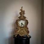 Pendule - Glas, Brons - 1950-1960 - Stijl Louis XV, Antiek en Kunst, Antiek | Klokken