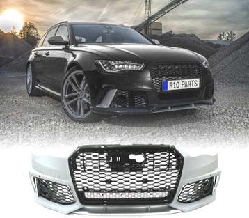PARE CHOCS FRONTAL AUDI A6 4G C7 14-18 LOOK RS6, Verzenden, Neuf