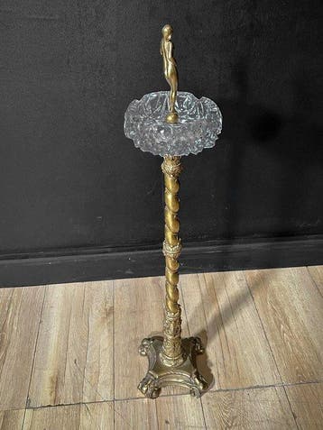 f.b.a.i. - Asbak - Verguld brons, Antiek en Kunst