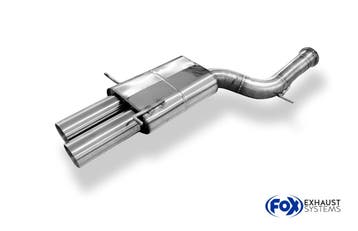 FOX Audi RS4 B5 einddemper 90mm - 2x90 Type 25, Verzenden