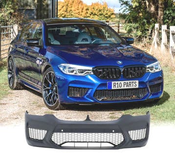 PARE-CHOCS AVANT BMW G30 G31 17-19 LOOK M5 PDC 6, Verzenden