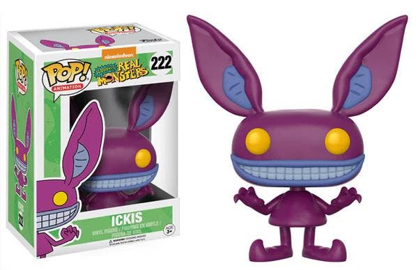 Funko Pop!  Nickelodeon Real monsters - Ickis #222 [6.5/10], Collections, Jouets miniatures, Envoi