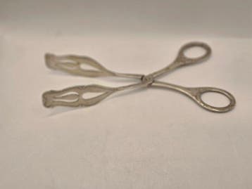 Gebakstang - .800 zilver - 1920-1930 - gebaks-tang, Antiek en Kunst