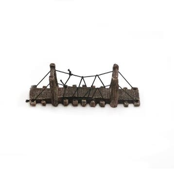 Aquarium decoratie /Loopbrug 16 cm As-170 (Hardscaping), Animaux & Accessoires, Verzenden, Gevuld zeewateraquarium
