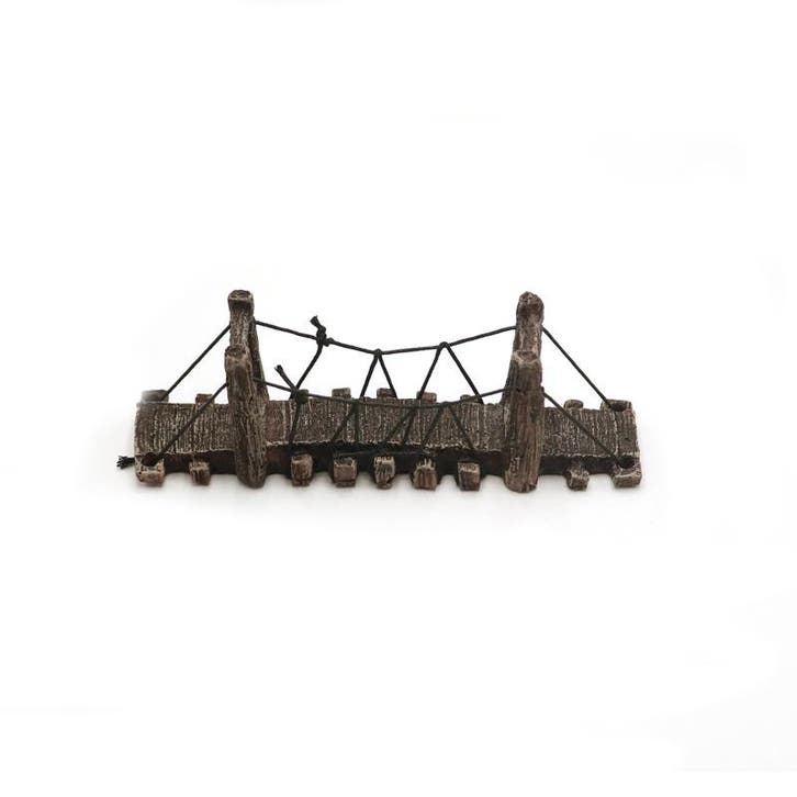Aquarium decoratie /Loopbrug 16 cm As-170 (Hardscaping), Animaux & Accessoires, Poissons | Aquariums & Accessoires, Envoi