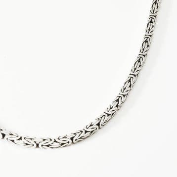2-delige sieradenset Zilver - Byzantine Chain&Bracelet