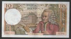 France Frankreich 10 Francs Voltaire – 07 08 1969 – K 50, Verzenden, België