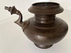 Indische waterkan met schenktuit - Brons - India - Begin 20e, Antiek en Kunst