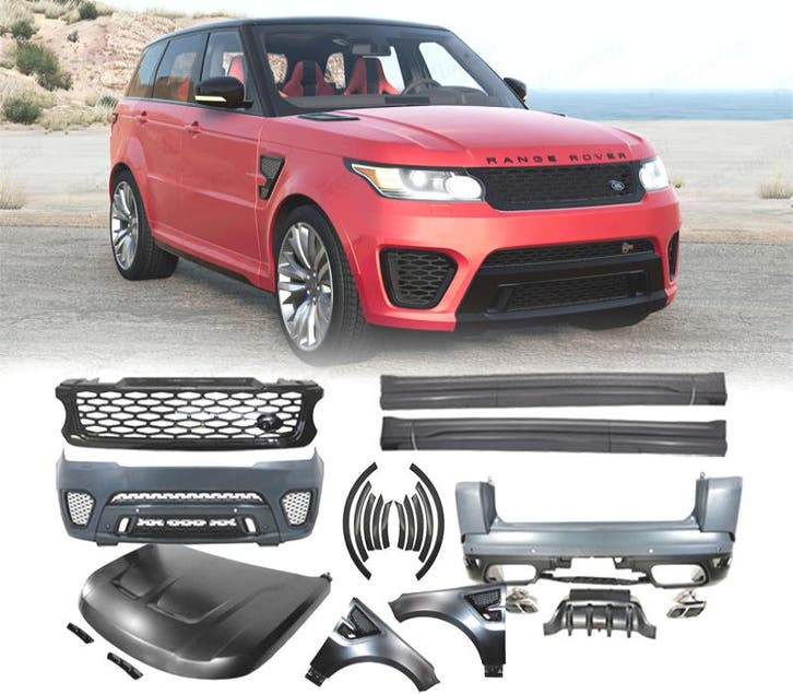 KIT CARROSSERIE RANGE ROVER SPORT L494 13-17 LOOK SVR, Autos : Pièces & Accessoires, Carrosserie & Tôlerie, Envoi