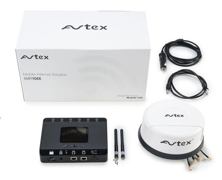 Avtex AMR104X 4G dualSIM Cat 6 Mob.Internetoplossing, Computers en Software, Netwerk switches, Nieuw, Ophalen of Verzenden