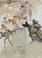 Salvador Dali (1904-1989) - Purgatoire 25 : la luxure, Antiek en Kunst