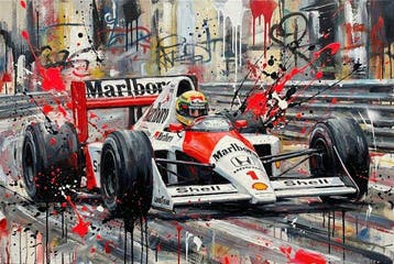 CREATIVE_HUB - Senna at Beau rivage street art style