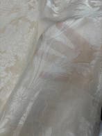 Tissu pour rideau précieux, mélange de soie, medallion de