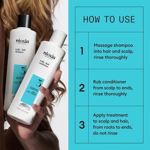 Nioxin System 3 Loyalty Kit (Shampoo), Bijoux, Sacs & Beauté, Beauté | Soins des cheveux, Envoi