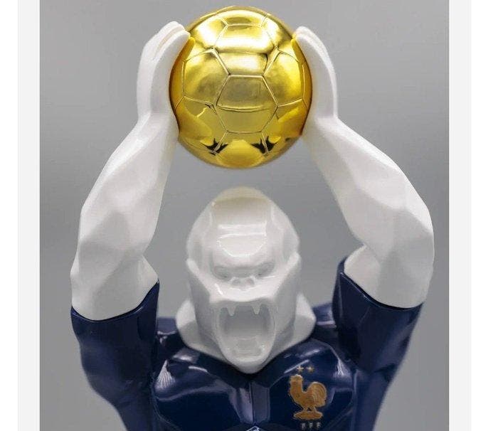 Richard Orlinski (1966) - Gorille au ballon, Antiquités & Art, Art | Objets design